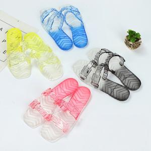Yesteem Factory Price Custom Cheap Jelly Flat Slippers Ladies Soft Beach Flip Flop Sandals Breathable Insole Spring Winter
