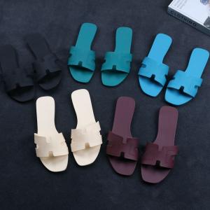 Yesteem Fashion Casual Beach Square Toe PVC Custom Summer High Quality Flat Sandals Female Jelly Slides slippers for Women and Ladies