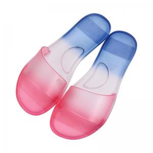 Yesteem Fashionable Crystal Jelly Transparent Gradient Sandals New Models Slippers Quality Light Waterproof Shoes