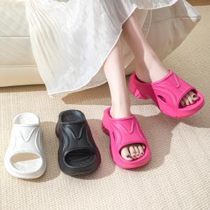 Yesteem Summer Cloud-feeling Sandals for Women Indoor Home New Style Outdoor Bathroom Bathing Non-slip EVA Slippers