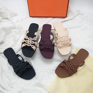 Yesteem Wholesale Designer Slipper Summer Ladies Pvc Flat Sandals Lady Luxury Sexy Jelly Slippers for Women