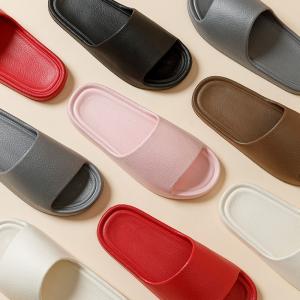 Yesteem Wholesale High Quality Leather Texture Unisex Summer Footwear Foam Sandals EVA Designer Logo Custom Unisex Foam Slide Slippers